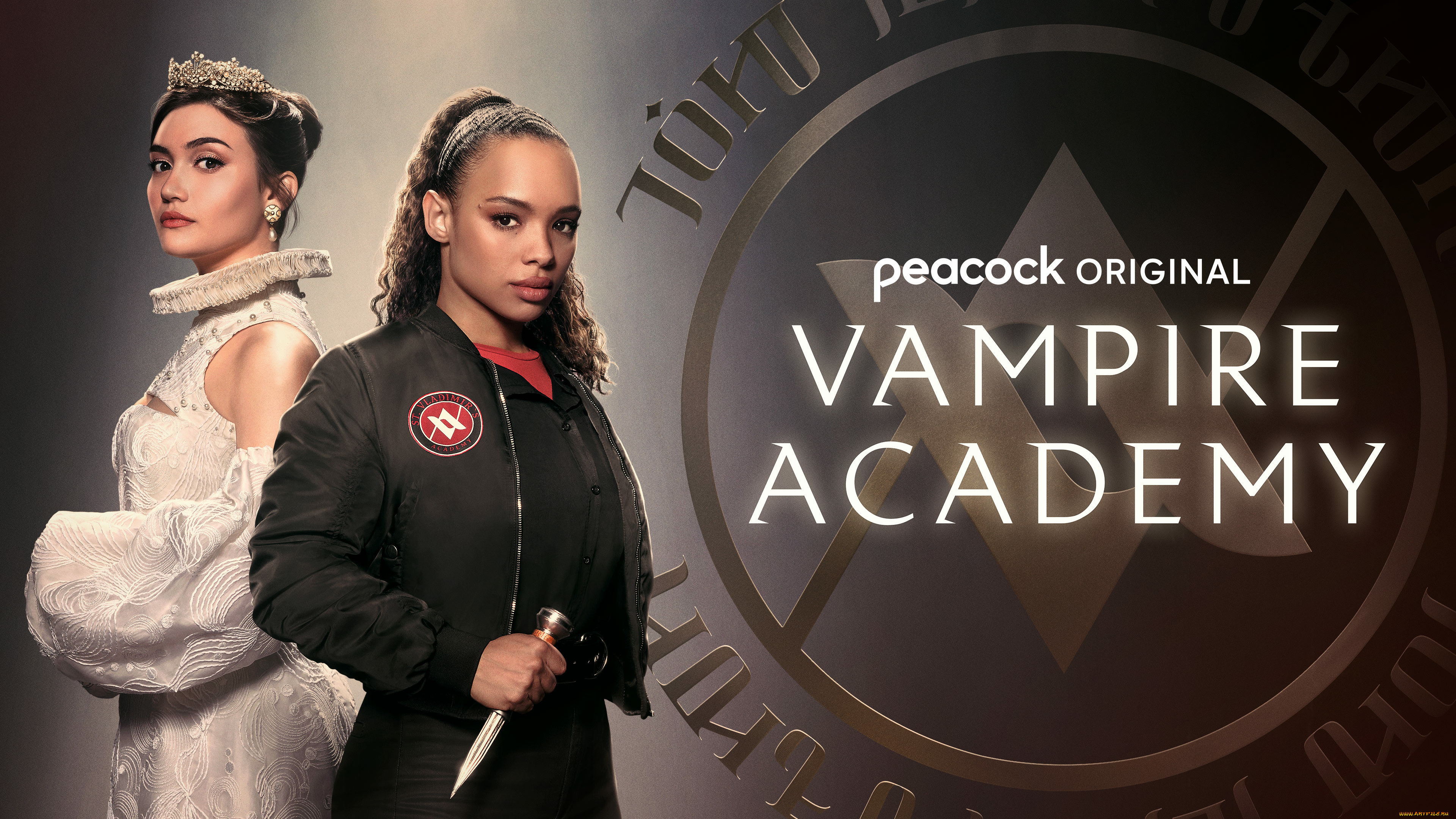 Обои Vampire Academy (сериал 2022 – ...) Кино Фильмы Vampire Academy, обои  для рабочего стола, фотографии vampire academy , сериал 2022 – , кино  фильмы, vampire academy, академия, вампиров, peacock, сериал, первый,